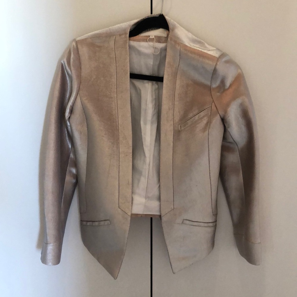 Iridescent Maje Blazer